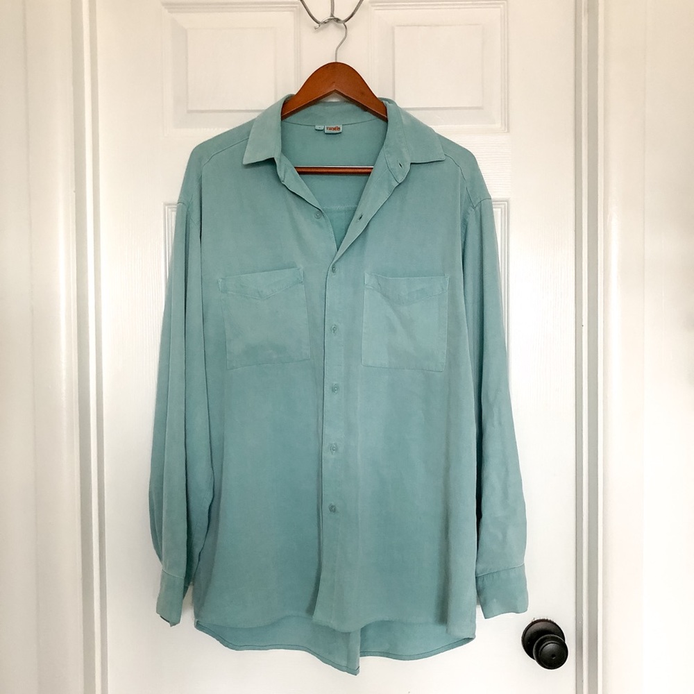 Tianello men’s tencel button down